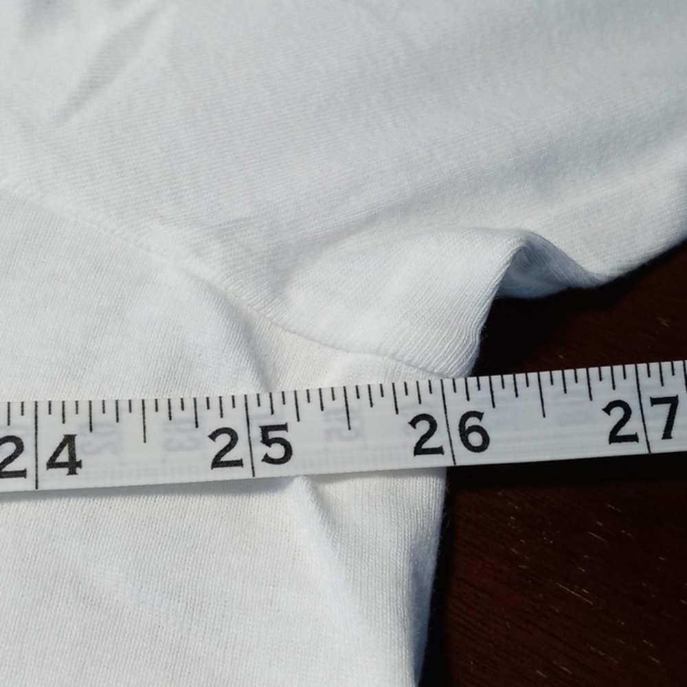 Croft & Barrow white long sleeve T-shirt - Picture 3 of 5
